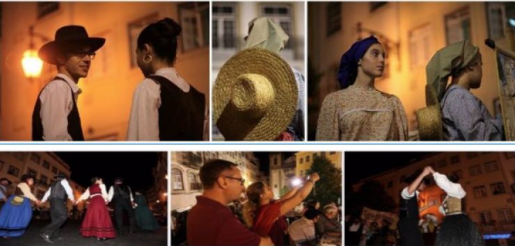 Grupo Folclórico do Melriçal na Feira das Cebolas